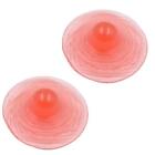 1Pair Female Silicone Sexy False Nipple Stickers Skin Color 6.5*2.5cm/2.56*0.1"