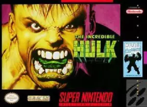 The Incredible Hulk Super Nintendo guter Zustand Patrone - Bild 1 von 1
