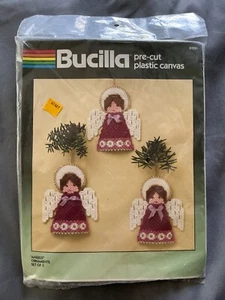 New Bucilla Angels Ornaments Set Of 3 Kit Christmas 61051 Cross Stich - Picture 1 of 2