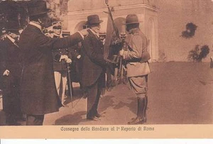 A7795) SCOUTISMO CNGEI 1° REPARTO DI ROMA, ANNI 20, CONSEGNA DELLA BANDIERA. - Picture 1 of 1