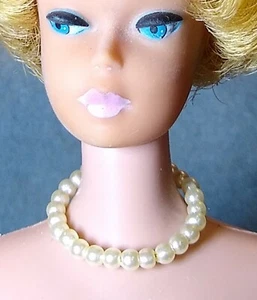 Dreamz CREAM WHITE PEARL w/ GOLD WIRE Choker Necklace Jewelry for 11.5" doll - Picture 1 of 3