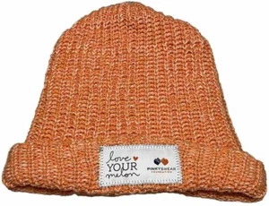 Love Your Melon Knitted Cuffed Style Beanie Hat Pinkyswear Foundation - Picture 1 of 2