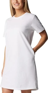 Columbia Women's Trek French Terry Tee Dress, White, X-Large - Picture 1 of 5