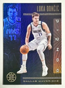 Illusions Luka Doncic Black Sapphire Refractor SP #134 2019-20 Mavs Lakers NBA - Imagen 1 de 12