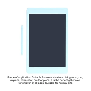 Drawing Board 10in LCD Screen No Radiation Pressure Sensitive Handwriting Ta NEW - Afbeelding 1 van 12