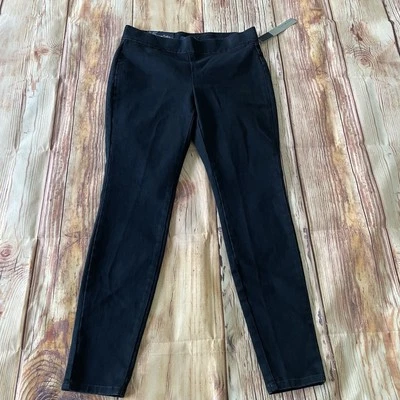 Bandolino Mandie Pull On Leggings Pants 10P Petite Stretch Black New - Image 1 of 4