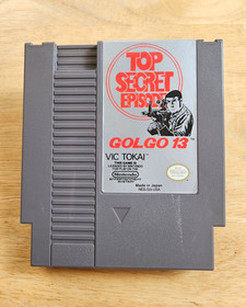 NES - Golgo 13 Top Secret Episode - (Tested & Guaranteed) Nintendo Video Game