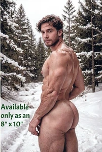 Akt Maskuline Fantasy Gay Beefcake Männer Jock 8x10 Foto Photo Reprint 372 - Bild 1 von 1