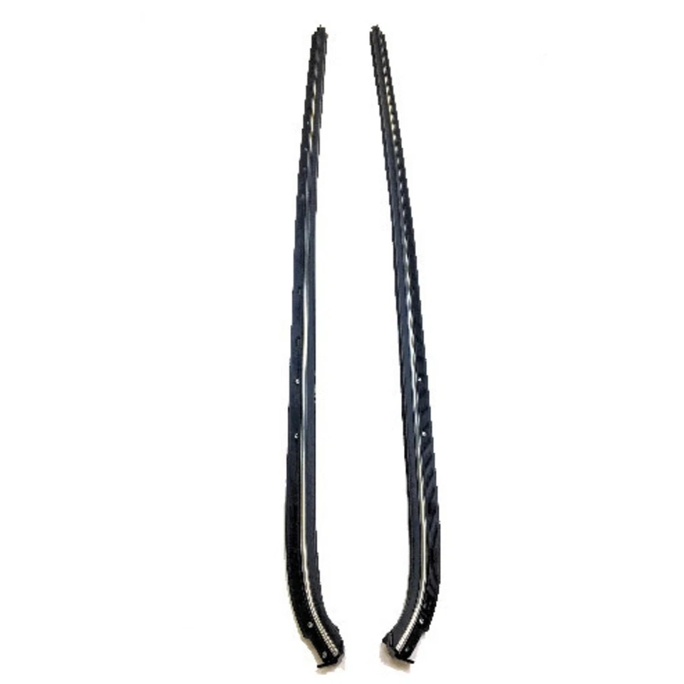 Kit de fieltro barrido ventana izquierda, derecha para Chevrolet Monte Carlo 1973-1977 Foto 1 de 4