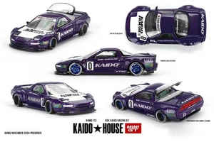 Kaido House x MINI GT 1:64 NSX Kaido Racing V2 Purple Car - Picture 1 of 1