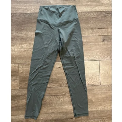 Leggings Aerie Verde Oliva Cintura Alta Ropa Activa Pantalones Talla Mediana Foto 1 de 3