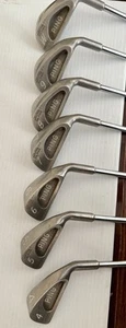 Ping Karsten I Black Dot Irons Set 3-PW RH ZZ Lite Stiff Steel Shafts - Picture 1 of 8