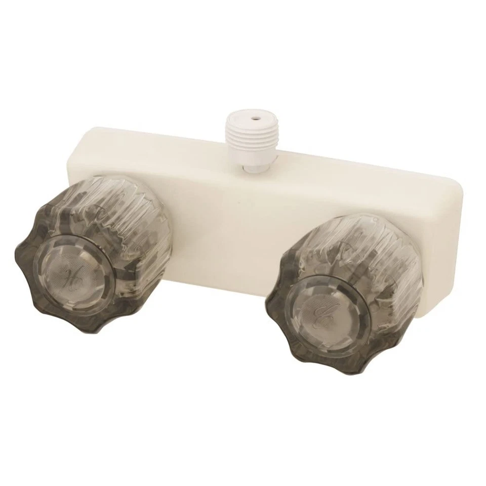 Grifos Empire U-YCJW53VBB 4" no metálicos 2 manijas ducha solo con cristal... Foto 1 de 1