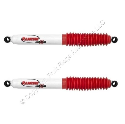 2 Amortiguadores Rancho para 96-02 Dodge Ram 1500 2500 3500 Van 87-95 Wrangler Foto 1 de 2