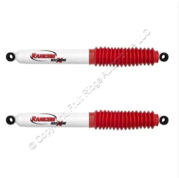 2 Amortiguadores Rancho para 96-02 Dodge Ram 1500 2500 3500 Van 87-95 Wrangler Foto 1 de 2