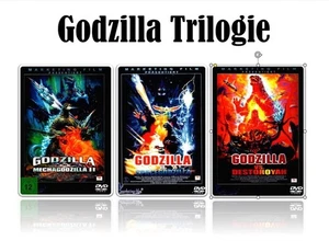 Godzilla Trilogie - Die unvergessliche Kaiju Riesen-Monster Collection # 3DVD - Picture 1 of 1