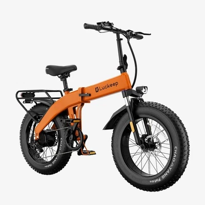 Bicicleta Eléctrica Plegable Luckeep 1500W Pico 28MPH 20" Neumático Graso Viaje Ciudad Ebike Foto 1 de 4