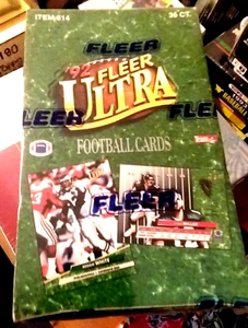 1992 FLEER ULTRA FOOTBALL CARD FACTORY SEALED WAX BOX 36 PACKS - Picture 1 of 3