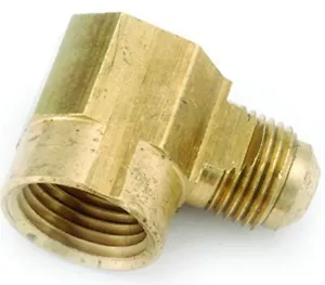 Anderson 754050-0608 Tube Elbow, 90 deg, 3/8 X 1/2 in, Flared X FPT, 1000 psi, B - Picture 1 of 1