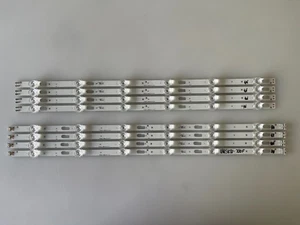 Tiras de retroiluminación LED (8) BN96-50458A, BN96-50459A Samsung UN58TU7000FXZA 58TU700D - Imagen 1 de 11
