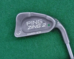 Ping Zing 2 Green Dot 3 Iron AZ. USA Regular - Picture 1 of 5