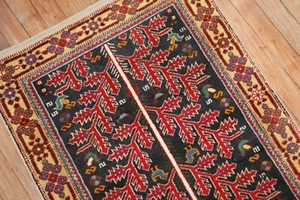 Turkish Konya Kazak Willow Tree Design Rug Size 2'3''x3'2'' - Picture 1 of 6