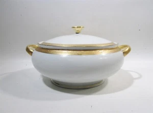 Luxe Raynaud Limoges France Ambassador Or Soup Tureen Casserole Server - Picture 1 of 6