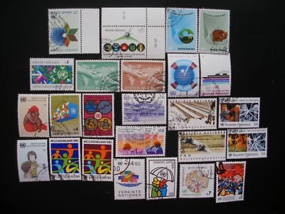 United Nations 1982/90-Vienna, Austria-Collection of 61 Stamps CTO,Never Hinged - Image 1 of 4