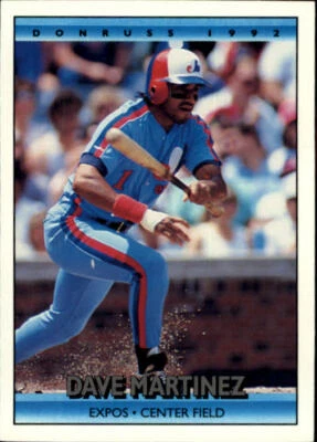 1992 Donruss #732 Dave Martinez - NM - Image 1 of 2