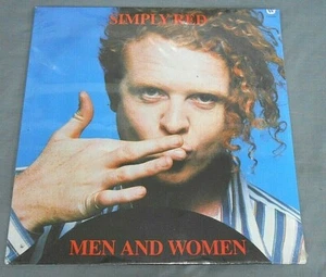 SIMPLY RED -MEN AND WOMEN- 1987 MEXICAN LP STILL SEALED CUT OUT POP ROCK - Imagen 1 de 2