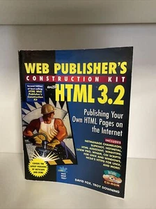 WEB PUBLISHER CONSTRUCTION KIT WITH HTML 3.2: PUBLISHING By David Fox & Troy B26 - Imagen 1 de 6