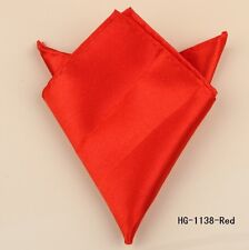 SUIT POCKET HANKERCHIEF RED (BRAND NEW) 22cm x 22cm POCKET SQUARE