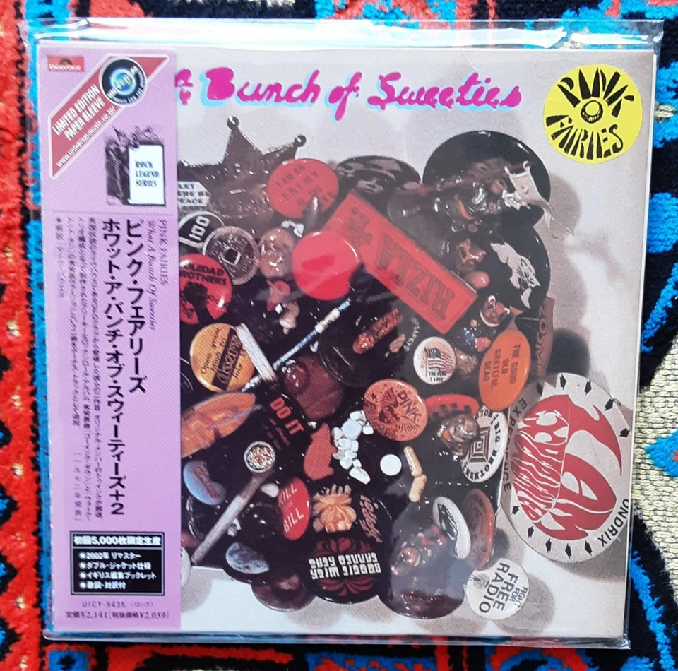 THE PINK FAIRIES 'WHAT A BUNCH OF SWEETIES' JAP LEGENDS CD LTD ED PAPER SLEEVE  - Imagem 1 de 2