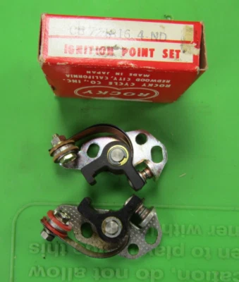 Juego de puntos HONDA CL77 CL72 CB77 CB72🔥30203-268-004🔥30204-268-004🔥NOS🔥 Rocky Foto 1 de 3