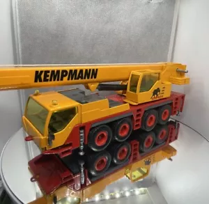 SIKU 3730 camion gru mobili Liebherr Kempmann W. Germania✨1/55 pressofuso - Foto 1 di 14