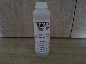Beizgerät Elektrolyt (250ml) zum DUNKEL fast schwarz SIGNIEREN auf Edelstahl - Bild 1 von 3