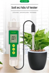 EC TDS CF Meter Tester Soil Electrical Conductivity Total Dissolved Solids - Picture 1 of 7