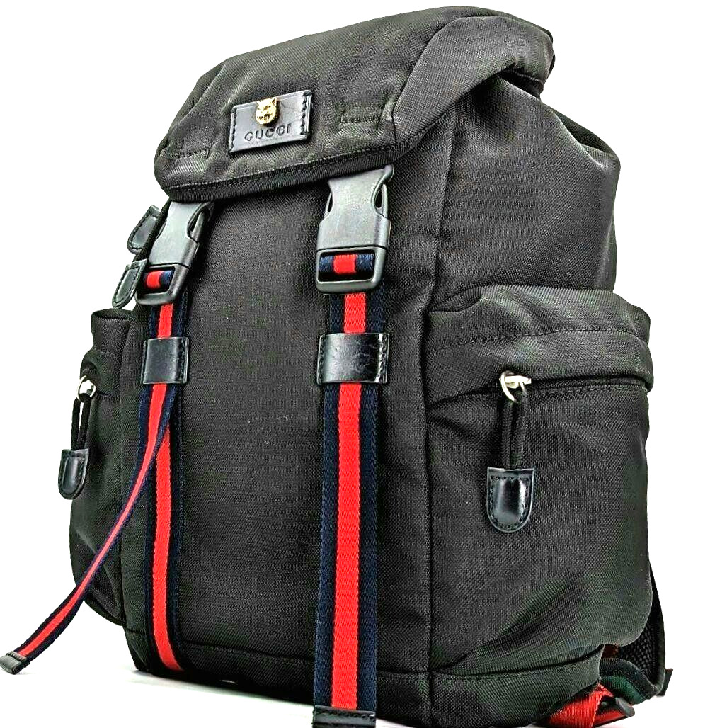 Gucci Backpack Black Bags for Men for sale | eBay Gucci Backpack Black Bags for Men for sale | eBay