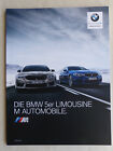 Produktbild - BMW M5 Competition M550d Typ F90 MJ 2020 - Prospekt Preisliste Brochure 07.2019
