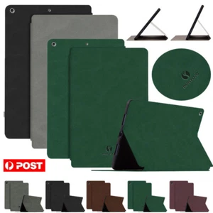 For iPad 5 6 7 8 9th Gen Air 11 13 Pro Mini 2024 Case Leather Stand Flip Cover - Picture 1 of 31