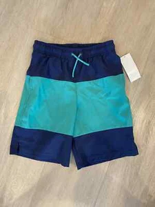 NWT Youth All In Motion Boys Swimsuit Board Shorts UPF 50+ Trunks Sz Med or 8/10 - Picture 1 of 2