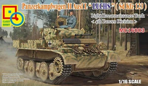 Classy Hobby 1/16 Hobby Panzerkampfwagen II Ausf.L Luchs (Sdkfz.123) 4th Panzer - Picture 1 of 1