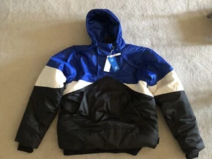 BNWT Adidas Originals BV CLRDO Puffer Jacket/Hoodie Size Large L-XL Retro 1980s - Picture 1 of 8