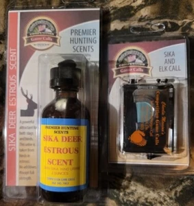 Sika Deer Scent and Sika Mouth Diaphragm Call (FREE SHIPPING) - Picture 1 of 3