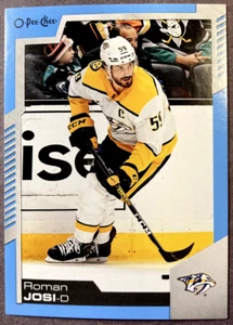 2020-21 O-Pee-Chee Blue Parallel #446 Roman Josi Nashville Predators - Picture 1 of 1