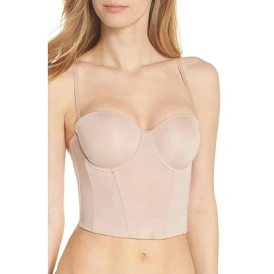 Bustier Convertible On Gossamer Bellamente Básico Champagne Beige Talla 36C Foto 1 de 4