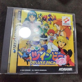 Sega Saturn Software TwinBee With Manual Tested Used 1995 Konami Japan Shooting