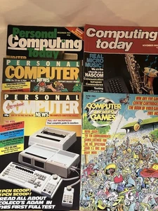 5 x Computer And Video Game magazines from the 1980's - Picture 1 of 6