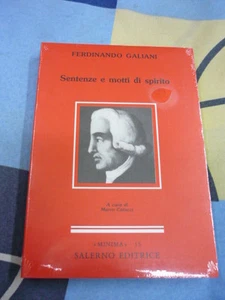 SENTENZE E MOTTI DI SPIRITO FERDINANDO GALIANI - Foto 1 di 1