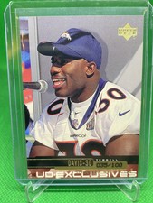 Terrell Davis 1999 Upper Deck UD Exclusives Gold #35/100 RARE Insert Broncos 